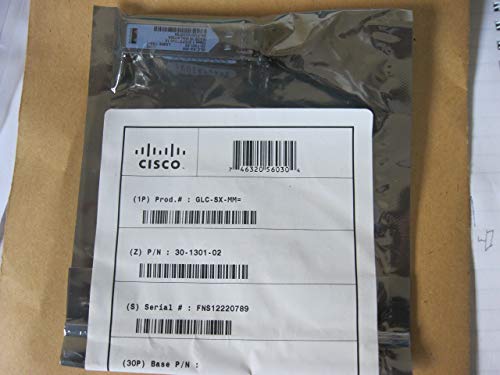 Image of Genuine Cisco GLC-SX-MM 1000Base-SX SFP Transceiver Module (Renewed)