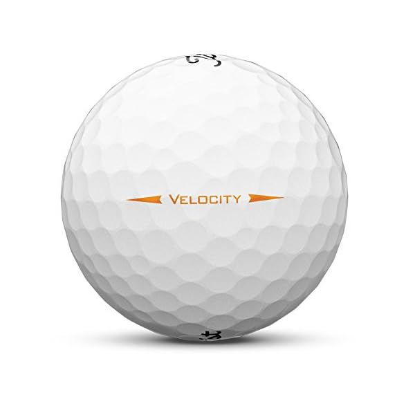 Titleist Velocity Visi Golfball, Herren, Weiß, Einheitsgröße