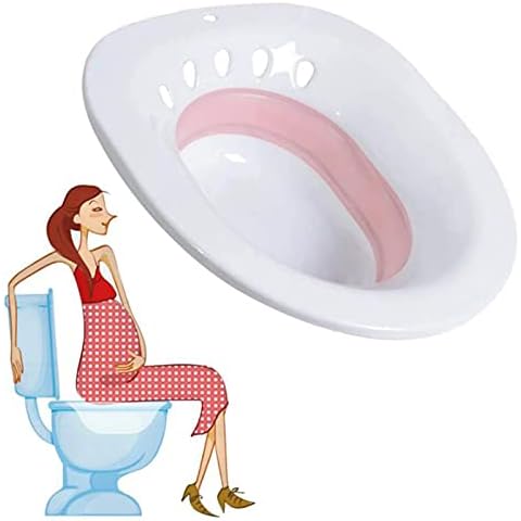 HZRU Sitz Bath, Hemorrhoids and Perineum Treatment Sitz Bath Cover