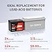 RVLithTime 12V 100Ah Mini RV Lithium Battery, Group 24 Rechargeable LiFePO4 Battery with High Cycles, 1.28kWh and Higher Energy Density, Perfect for Trolling Motors, Boat, Marine, Solar etc.