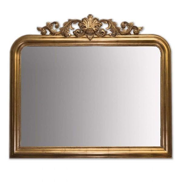 Wall Hanging Square Mirror Frame for Home Decor, Wooden Frame Hand Carved Without Glass for Living Room Antique Golden 24x24 Inch-image-30