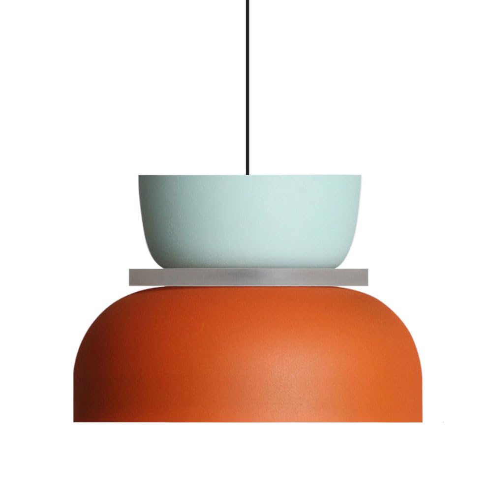 Suspension simple à vis E26 PHASZ avec lustre plafonnier coloré design Macarons - 8