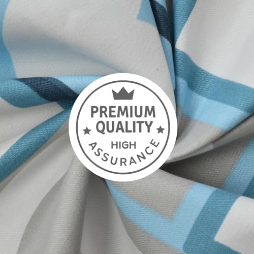 Image of MAFATLAL Plush 140 GSM Double Bed Sheet | Smooth Microfiber | Queen 90x100 | Lightweight, Soft & Vibrant | Pink & Light Blue