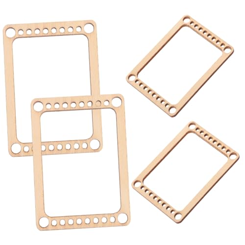 HAPINARY Craft Weave Tools Kit 4pcs Hand Weaving Looms Miniature Looms for Store for DIY