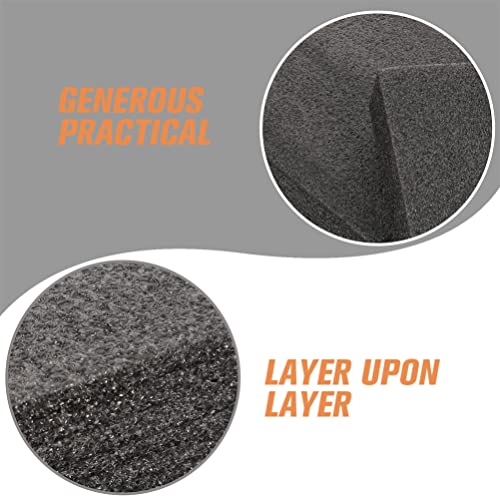 Image of EXCEART Wool Felt Material 3pcs Foam Needle Felt Pad Pin Cushion Mat Holder Craft Tool Pad Sponge Needle Felting Pad Poke DIY Material Sided Wool Felting Mat Felt Work Station