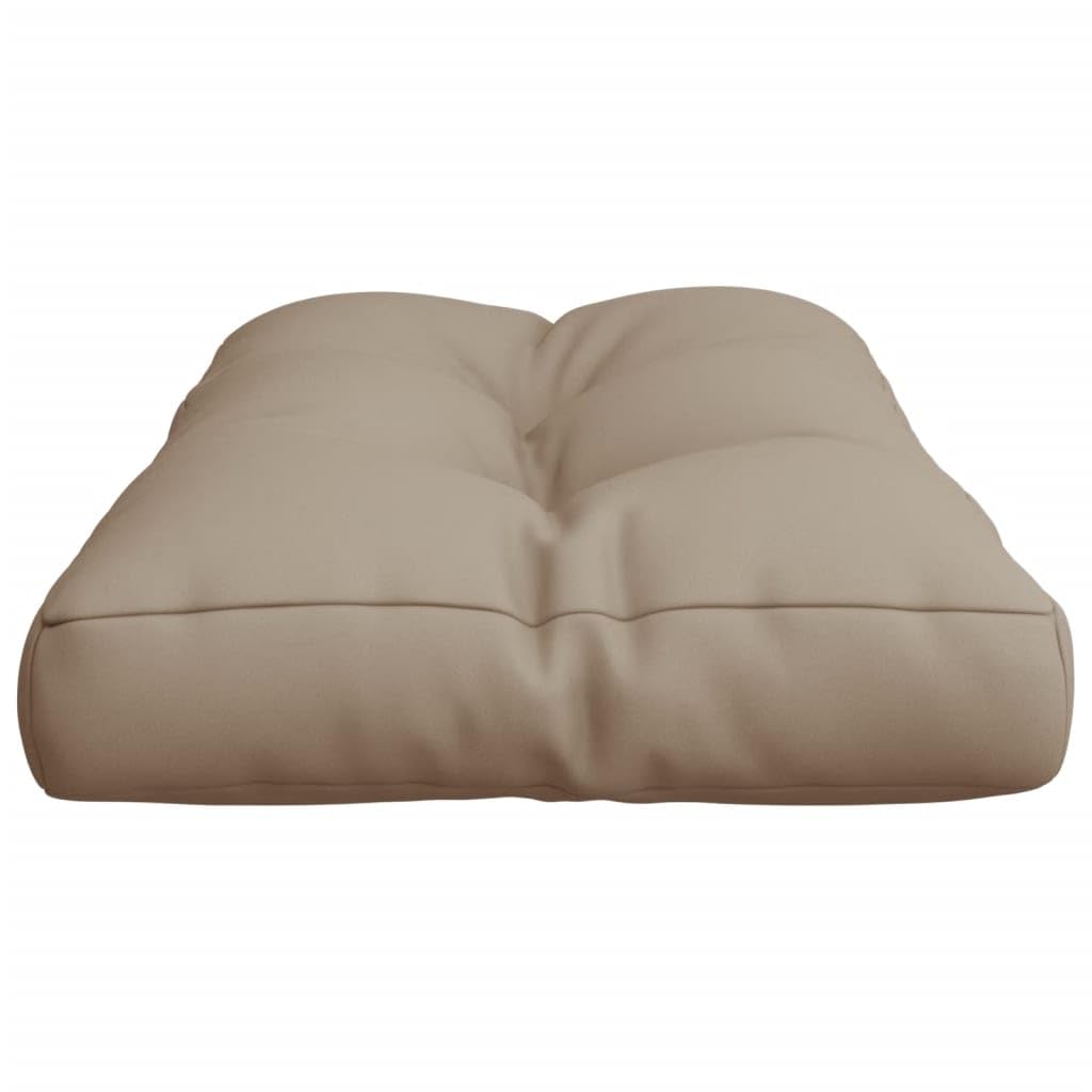 Cuscino per pallet, 80 x 40 x 12 cm, tessuto in poliestere, impermeabile, imbottito, morbido, comodo, come cuscino per sedia da giardino, balcone, terrazza e uso interno