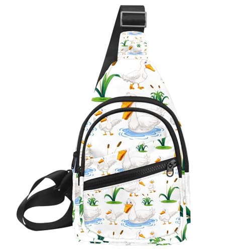 Bolso bandolera cruzado estampado multicolor con dimensiones de 30x18x4cm