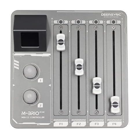 Deersync M-BRIO-4FADE 4 Faders MIDI CC Controller Cover