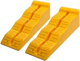 Motorup America Multi-Level Ramp Chock Block - (Pack of 2) Trailer Accessories Best