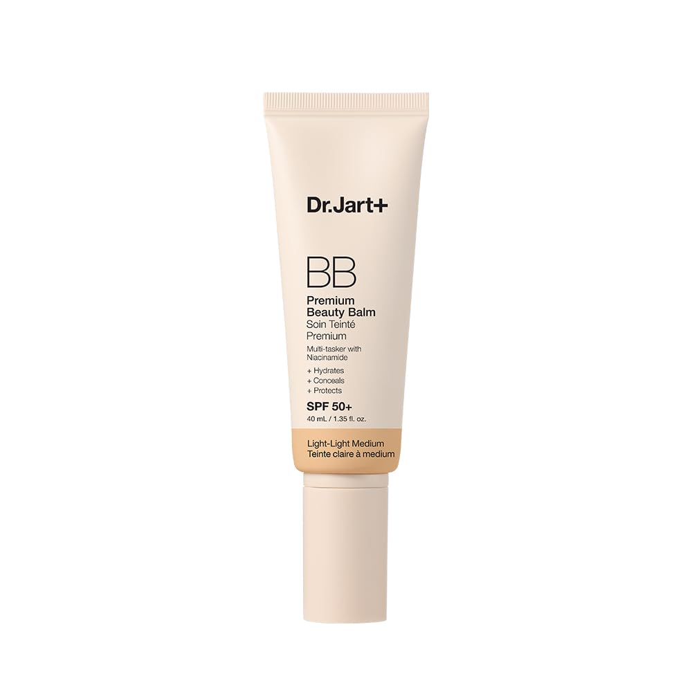 Dr.Jart+ Premium BB Korean Tinted Moisturiser with SPF 50 and Niacinamide Glycerin | bb cream |Skin Tint | Korean Makeup, 40 ml