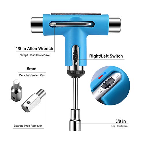 Image of Skate Tool 10-in-1 Multi-Function Skateboard Tools