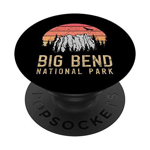 Parc national de Big Bend Texas Camping Climbing TX PopSockets PopGrip Interchangeable Cover