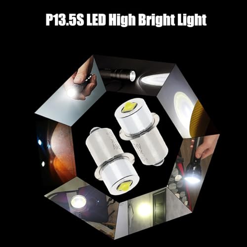 P13.5S LED Bulb, Fydun Flashlight Bulb Replacement - Image 3