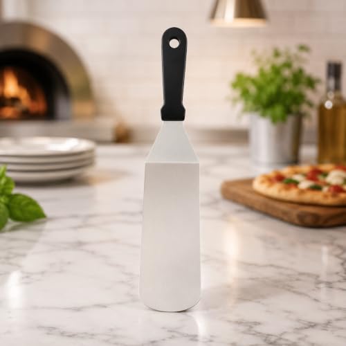 Image of Stainless Steel Pizza Server with Ergonomic Handle | Heavy-Duty Pizza Slice Lifter for Home, Restaurant & Bakery Use | Ideal for Cake, Pie & Pizza Serving