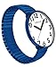 Imagen de XIRUVE Esfera de Números Grande Fácil de Leer Correa Elástica de Acero Inoxidable Reloj de Pulsera Cuarzo Analógico para Mujer Hombre