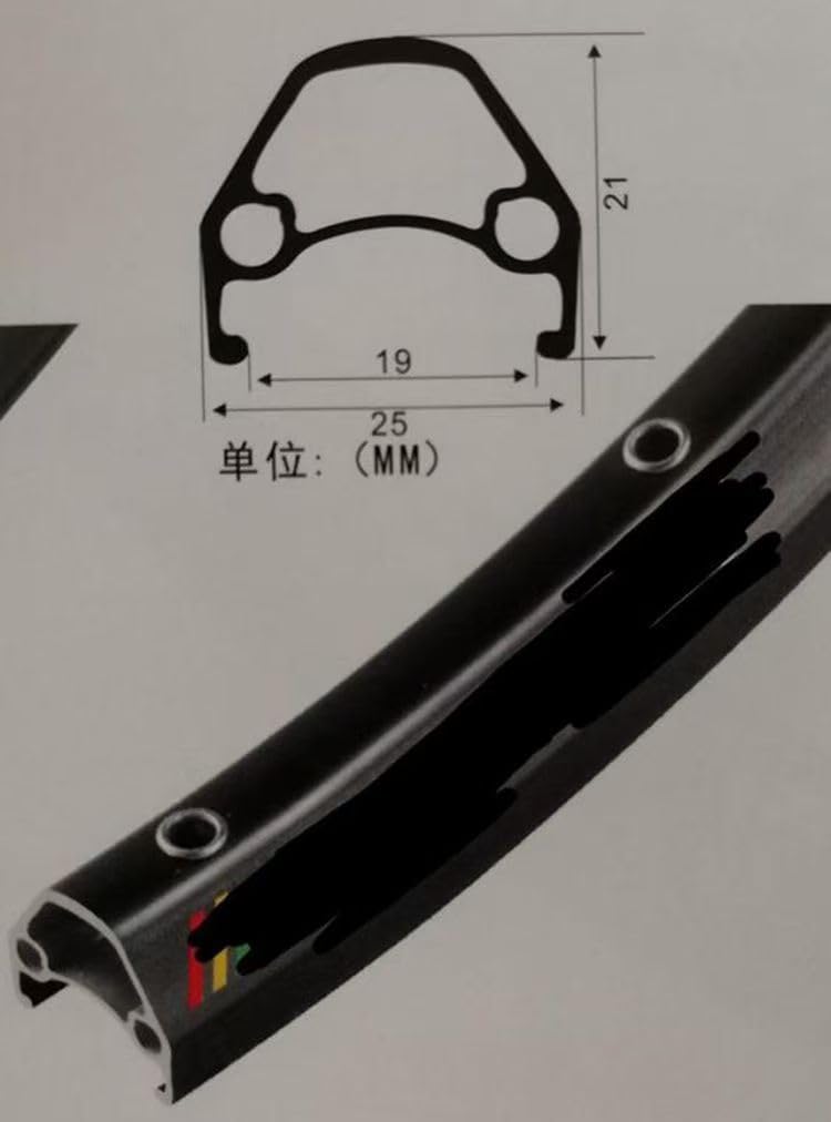 Set di Ruote per Mountain Bike 26/27,5'' 29 Pollici MTB Freno a Disco Perno Passante Cerchio a Raggi Dritti Mozzo 24H per Cassetta a 7 8 9 10 11 12 velocità