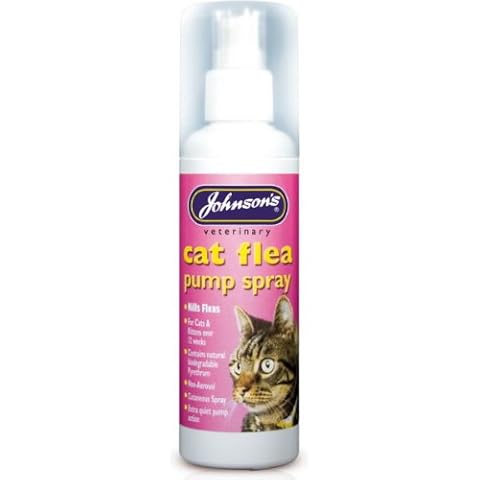 Cat Flea Pump Spray - Johnsons 100ml (TP)(JCFSP) Cover