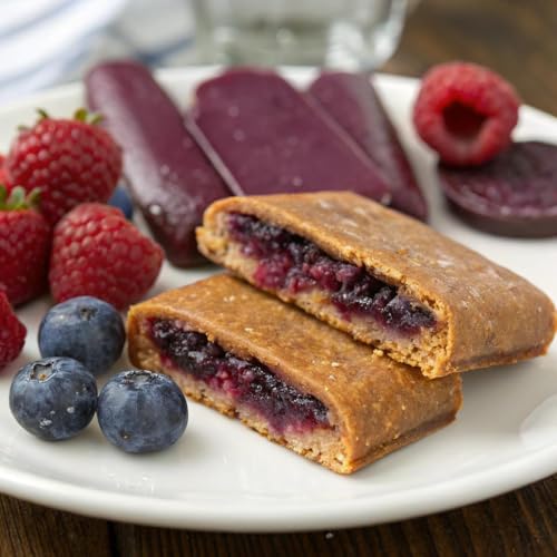 Image of Nature's Bakery Whole Wheat Fig Bars, Blueberry, Real Fruit, Vegan, Non-GMO, Snack Bar, 7 Boxes With 12 Twin Packs (84 Twin Packs)