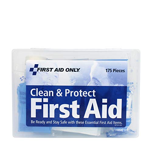 First Aid Only 59695 Clean & Protect Everyday Emergency First Aid Kit for Home, Work and Travel, 175 Pieces - Image 2