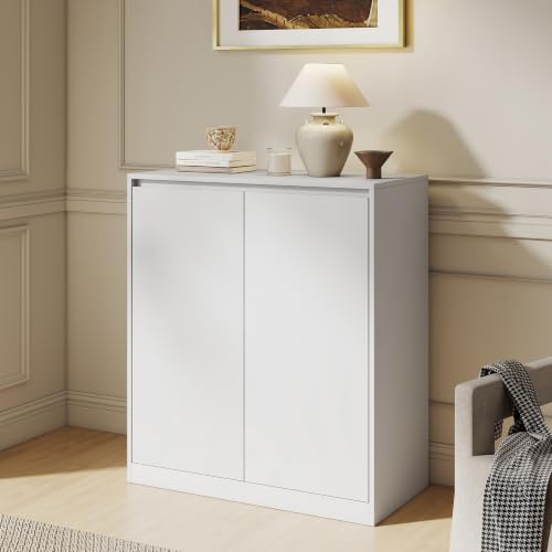 Image of AMERLIFE Modular DIY 2-Door Storage Cabinet, 32 x 16 x 36 Inch