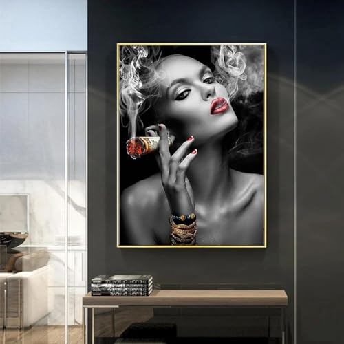 Affiche impression rétro pour décoration d'intérieur salon avec cadre inclus