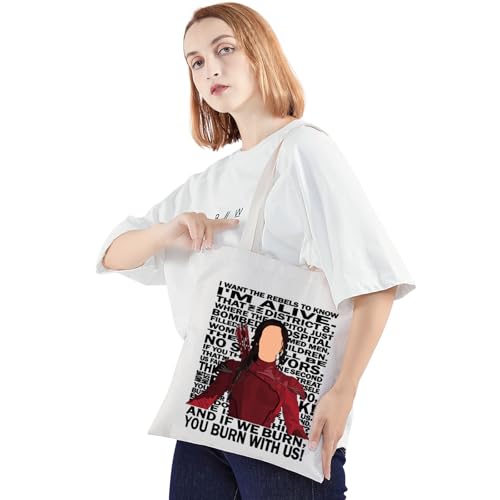 Bolso tote inspirado en películas distópicas y de aventuras, regalo para fans de cine miniatura 2
