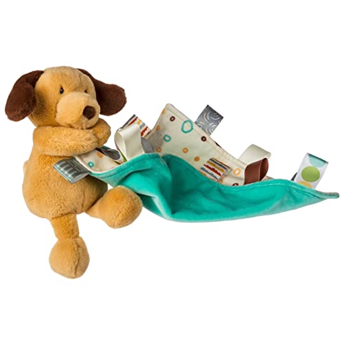 Image of Taggies Cuddlebud Lovey Security Blanket, 9 x 9-inches, Puppy