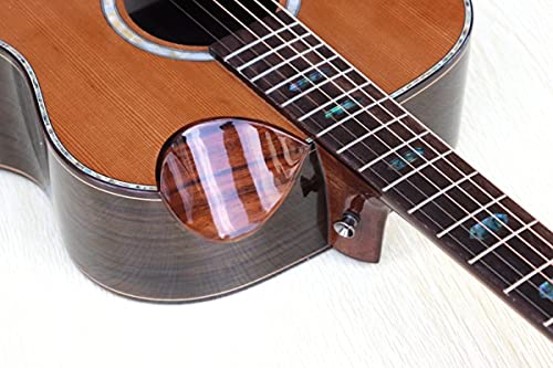 KEPOHK Guitare acoustique électrique professionnelle de haut niveau en bois de cèdre rouge solide de 40 pouces avec coin… - Les Beatles, Paul McCartney, John Lennon, RIngo Starr, George Harrison KEPOHK Guitare acoustique électrique professionnelle de haut niveau en bois de cèdre rouge solide de 40 pouces avec coin… – Image 7