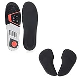 Vansun 2 Pairs Flatfoot Orthotic Shoe Insoles Set | Orthotic Arch, Foot-Care Shock Absorbing Shoe Cu
