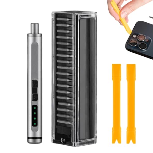 Kit de destornilladores eléctricos,Herramienta de reparación magnética recargable de precisión con 36,Set de destornilladores eléctricos de precisión - para bricolaje construcción electrónica y