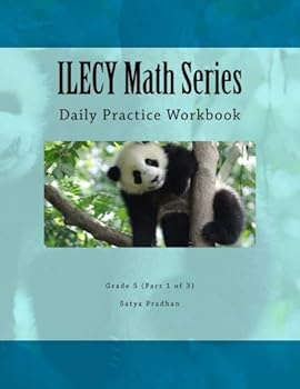 Paperback ILECY Math Series: Daily Practice Workbook (Grade 5 - Part 1 of 3) Book
