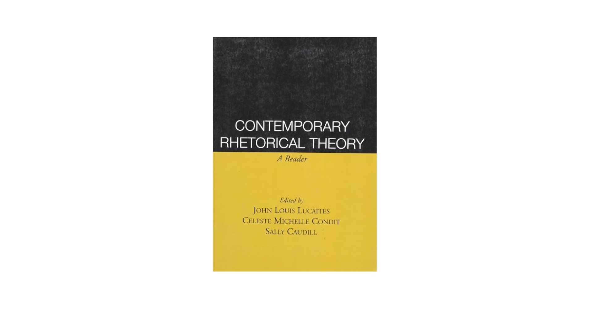 Amazon.com: Contemporary Rhetorical Theory: A Reader