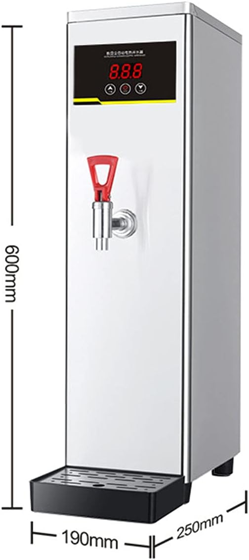 Automatic bar Counter Hot Water Boilers,Commercial Milk Tea Shop Stainless Steel Coffee Urns,Catering Hot Tea Urn,Water Output 30L, 3000W,Coffee, Liqueur and Tea dispensers
