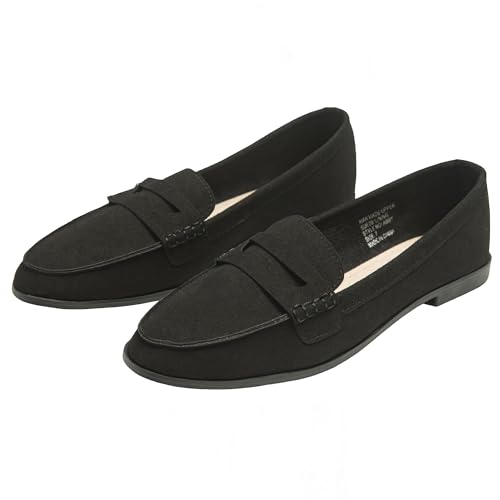 Image of Alpine Swiss Abby Womens Penny Loafers Runs Small Slip On Flats Comfortable Office Shoes