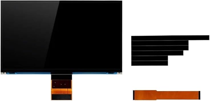 Elegoo 10.1" 12K Monochrome LCD Screen Replacement for Saturn 3/3 Ultra 4/4 Ultra 3D Printer