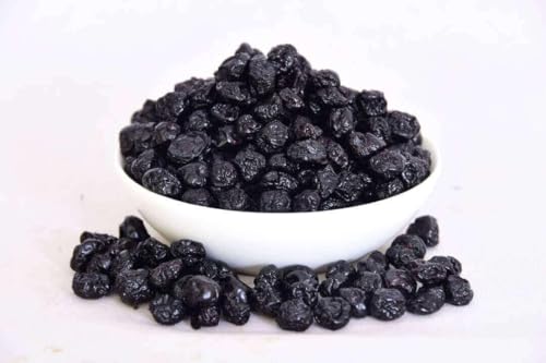 Image of Nutri Herb Dried Blueberries (250gram) | Sweet & Tangy Dehydrated Berries | Antioxidant-Rich, Chewy & Nutritious Snack | Healthy Dried Fruit