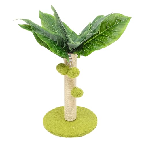Rascador para gatos en forma de árbol con cuerda de sisal miniatura 1
