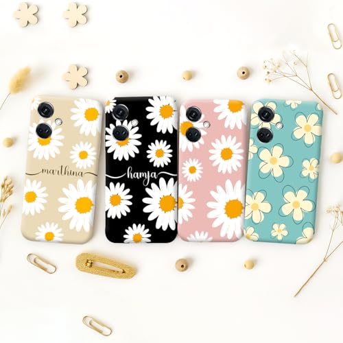 Image of COLORflow Back Cover Compatible with OnePlus Nord CE 3 5G | Daisy Bloom Customized Back Cover Compatible with OnePlus Nord CE 3 5G
