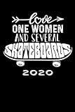 Terminkalender 2020: Skateboard Terminkalender und Tagesplaner ca DIN A5 farbig | 376 Seiten | 1 Seite pro Tag | skate | Skateboarder