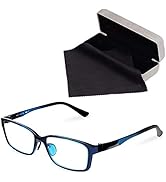 Amazon Amazon限定ブランド Midi Bloom ミディブルーム 老眼鏡 メンズ おしゃれ ブルーライトカット ブルーライト Hev90 以上カット 0 5 1 0 1 5 2 0 2 5 3 0 シニアグラス リーディンググラス 軽量 ロイヤルブルー レンズ度数 0 5 Mbl11 C3 0 50 Midi