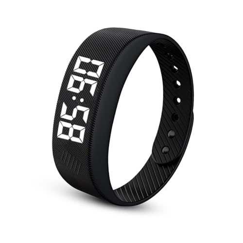 Keledz Waterproof Vibrating Alarm Clock Watch with Light-Up...