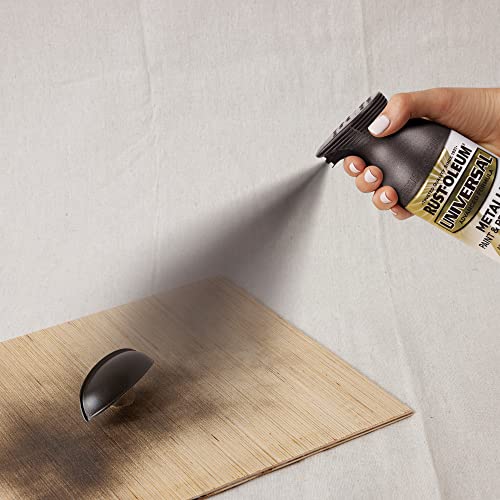 Image of Rust-Oleum 249131 Universal All Surface Metallic Spray Paint, 11 oz, Oil Rubbed Bronze