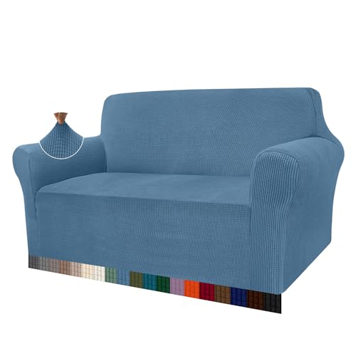 Granbest High Stretch Sofabezug Moderne Sofaüberwurf Jacquard Elastische Sofahusse für Wohnzimmer Protector für Hunde Haustiere