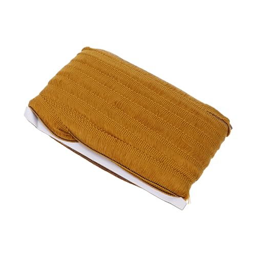 OSALADI - OSALADI Polyester Lace Tassel Trim Fringed Edge Sewing Decorative Craft for Clothing and Dressmaking