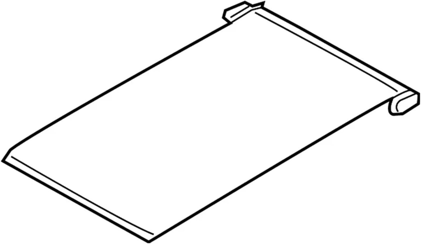 Car Sunroof Curtain Sunroof Sunshade Compatible with SUV Tucson 16(Czech Plant-GEN) 81666D3000YAK