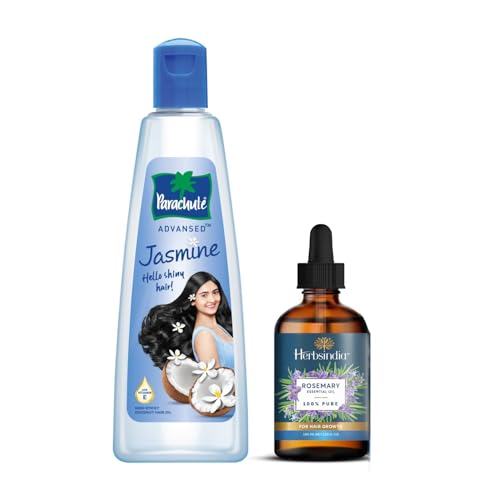 Image of Parachute Advansed Jasmine Hair Oil & Rosemary essential oil