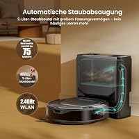 Lefant M210 Plus Robotstaubsauger mit 6000Pa Saugkraft – Ansicht 5