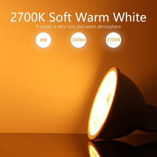 Noobibaba Mr16 Color Changing Led Bulbs, Mr16 Led Bulbs 4W 12V Gu5.3 Bi-Pin Base, Rgb Mr16 Color Changing Spotlight, Warm White+15 Multicolor For Landscape Lighting (3 Bulbs With A Remote) #TOP1