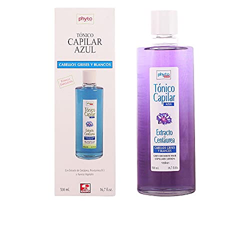 Luxana Phyto Nature Tónico Azul Cabellos Grises y Blancos Tratamiento Capilar - 500 ml