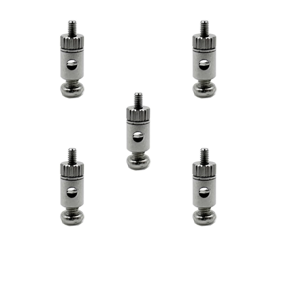 5PCS 2mm Pushrod Connector Adapter Push Rod Linkage Stopper for RC Airplane Helicopter Boat Ship DIY Model Toy Parts (2mm)